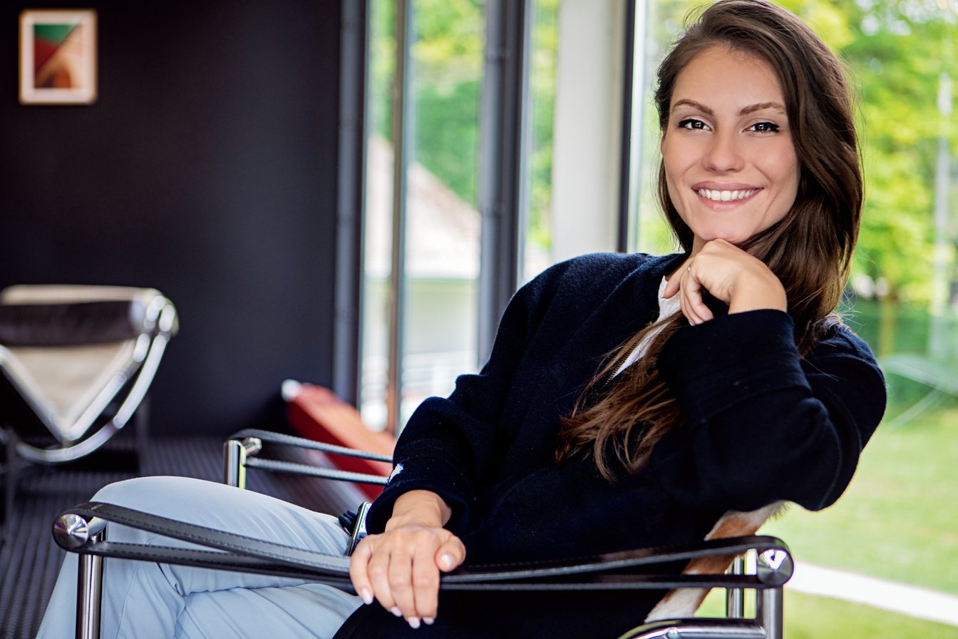 Portrait of psychotherapist in a psychotherapist office